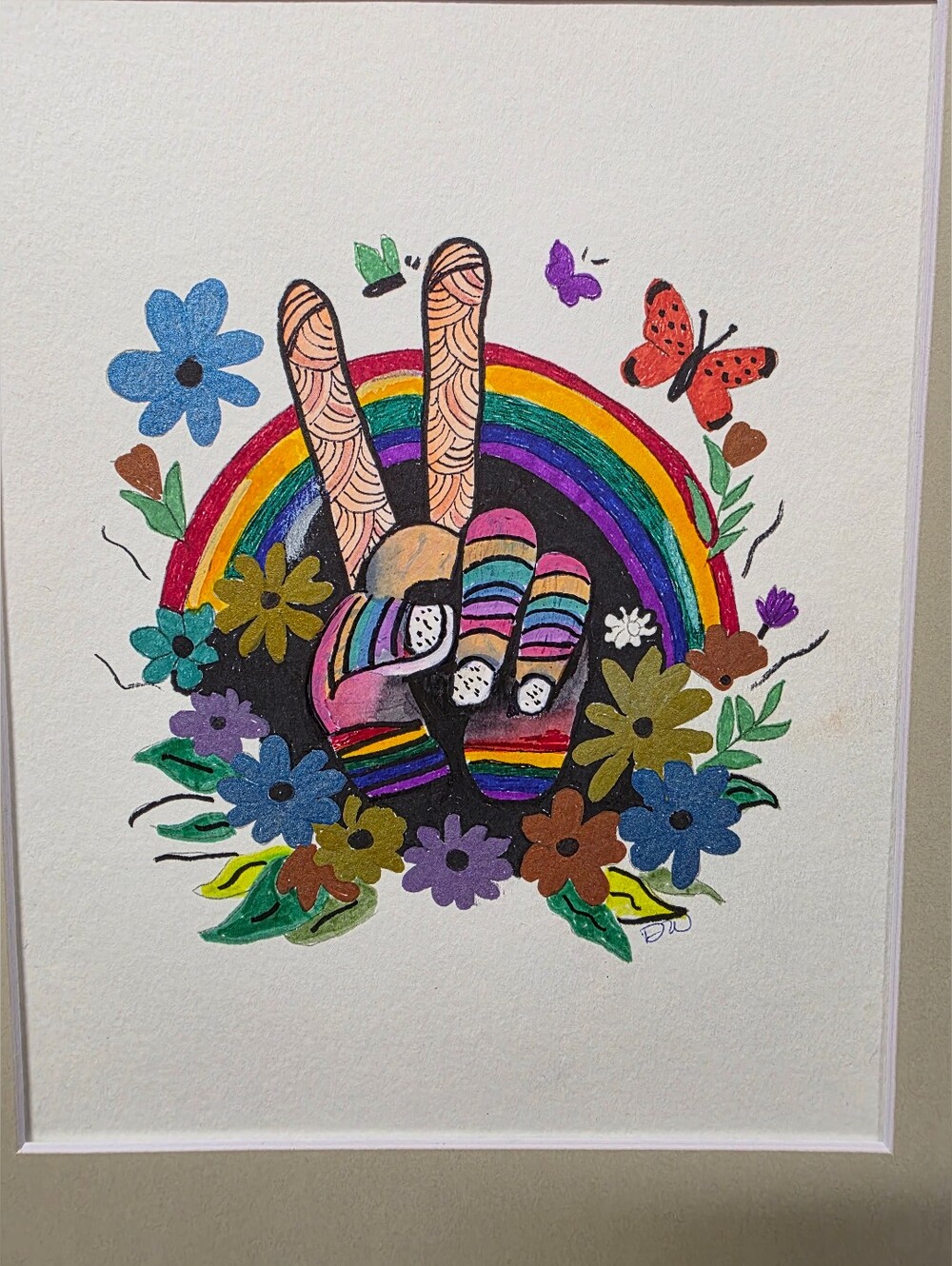 Oruginal Matted Art BUYERS CHOICE